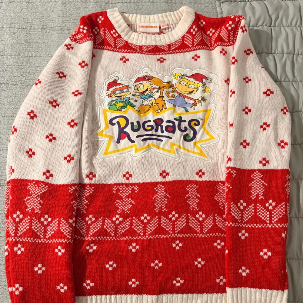 Nickelodeon rugrats holiday Knit Sweater